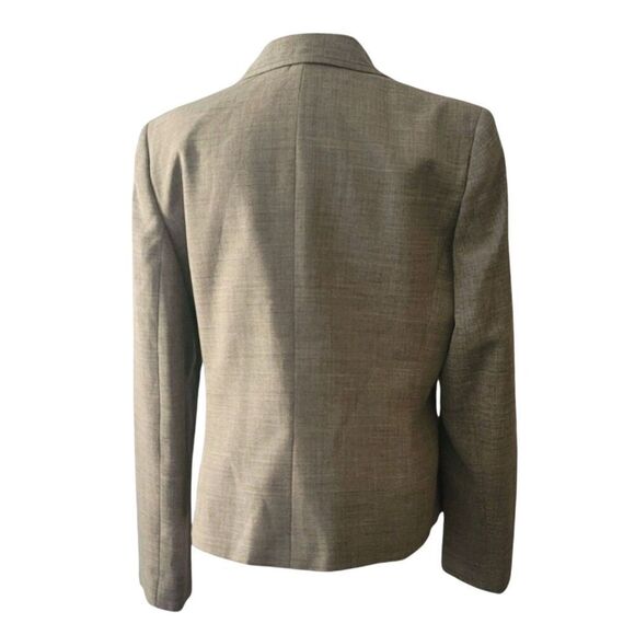 Evan-Picone Vintage Tan Taupe Blazer & Skirt Suit 10 - Picture 6 of 12